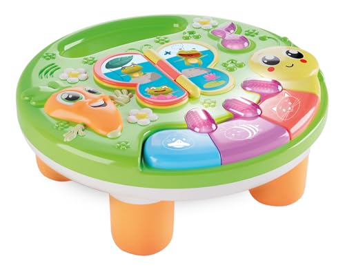 Lisciani - CAROTINA Baby - Animals Interactive Musical Eveil Tableau - Animal Sounds and Comptines - Speaking Book - Baby Motor Activity - Sensorial Toy - Geschenkidee zur Geburt von Lisciani Giochi