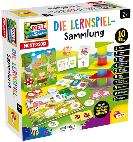 Lisciani - Carotina Baby Lernspiele Set Für Kleinkinder Ab 2 Jahren - 10 Pädagogische Spiele - Puzzle, Memory, Zahlen & Farben Lernen Frühe Förderung - Italienisches Design Lisciani - Carotina Baby Lernspiele Set Für Kleinkinder Ab 2 Jahren - 10 Pädagogische Spiele - Puzzle, Memory, Zahlen & Farben Lernen Frühe Förderung - Italienisches Design von Lisciani Giochi