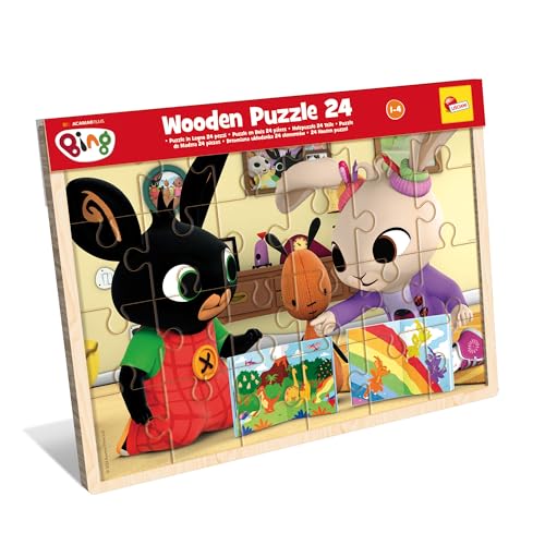 Lisciani - Holzpuzzle Bing - Für Kinder ab 1 Jahr - 24 Teile aus Holz - Einfaches Puzzle mit großen Teilen - Spielzeug zur Förderung der Feinmotorik - Alter 1–4 Jahre - Geschenkidee für Kleinkinder Lisciani - Holzpuzzle Bing - Für Kinder ab 1 Jahr - 24 Teile aus Holz - Einfaches Puzzle mit großen Teilen - Spielzeug zur Förderung der Feinmotorik - Alter 1–4 Jahre - Geschenkidee für Kleinkinder von Lisciani Giochi