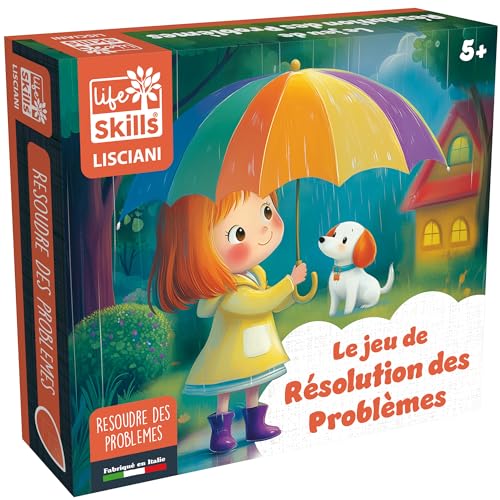 Lisciani – Life Skills – Das Problemlösungsspiel – 33 Karten + Spielsteine – Spiel zur Problemlösung für Kinder ab 4 Jahren – entwickelt Logik & Entscheidungsfindung von Kindern von Lisciani Giochi