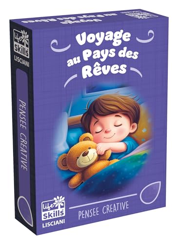 Lisciani – Life Skills – Die Spiele Gute Nacht – Spiel zur Entwicklung des Wohlbefindens von Kindern ab 4 Jahren – 84 illustrierte Karten – Ritual des Schlafens für Kinder – ruhige Aktivität für den von Lisciani