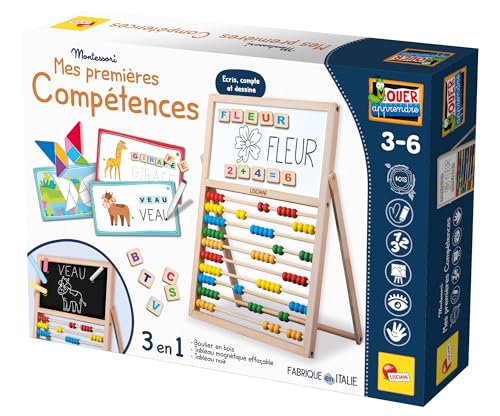 Lisciani – Montessori – Meine ersten Fähigkeiten – Montessori Lernspiel für Kinder ab 3 Jahren – Zahlen und Buchstaben Lernen – Magnettafel abwischbar – pädagogische Geschenkidee Lisciani – Montessori – Meine ersten Fähigkeiten – Montessori Lernspiel für Kinder ab 3 Jahren – Zahlen und Buchstaben Lernen – Magnettafel abwischbar – pädagogische Geschenkidee von Lisciani Giochi