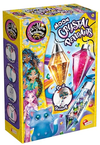 Lisciani - Moon Academy - Kit Création Pendentifs Magiques Pour Enfants dès 8 ans- Coffret Bijoux Magique à Créer - Activité Manuelle - Loisirs Créatifs Avec Brillant à Lèvres - Geschenkidee Lisciani - Moon Academy - Kit Création Pendentifs Magiques Pour Enfants dès 8 ans- Coffret Bijoux Magique à Créer - Activité Manuelle - Loisirs Créatifs Avec Brillant à Lèvres - Geschenkidee von Lisciani Giochi