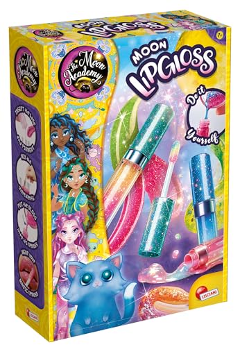 Lisciani - Moon Academy - Moon Lipgloss - Kit zur Herstellung von Lipgloss für Kinder ab 7 Jahren - Natürliches Lipgloss mit Kakaobutter & Kokosöl herstellen - Handarbeit - Geburtstagsgeschenkidee Lisciani - Moon Academy - Moon Lipgloss - Kit zur Herstellung von Lipgloss für Kinder ab 7 Jahren - Natürliches Lipgloss mit Kakaobutter & Kokosöl herstellen - Handarbeit - Geburtstagsgeschenkidee von Lisciani Giochi