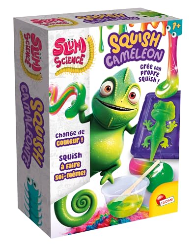 Lisciani – SLUMI Science Pocket – Squishy Chamäleon – Wissenschaftliches Experimentier-Set für Kinder ab 6 Jahren – DIY-Kreation Chamäleon Thermoreaktiv – Aktivität Chemie Kinder – Spielzeug Squishy Lisciani – SLUMI Science Pocket – Squishy Chamäleon – Wissenschaftliches Experimentier-Set für Kinder ab 6 Jahren – DIY-Kreation Chamäleon Thermoreaktiv – Aktivität Chemie Kinder – Spielzeug Squishy von Lisciani Giochi