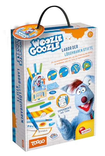 Lisciani - WOOZLE GOOZLE Labor Mit Radierbaren Stiften - Wissenschaftlicher Experimentierkasten Ab 7 Jahren - Chemie-Set Für Kinder - DIY Kreativbox - Lernspielzeug & Geschenkidee Ab 7 von Lisciani Giochi