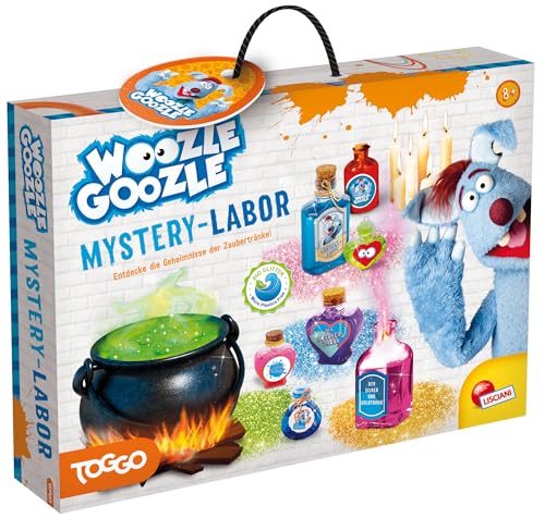 Lisciani - WOOZLE GOOZLE Mystery Lab Für Kinder Von 8–12 Jahren - Magisches Wissenschaftslabor Mit 13 Zubehörteilen - DIY Zaubertränke & Chemie-Experimente - Lernspiel Set Für Junge Forscher von Lisciani Giochi