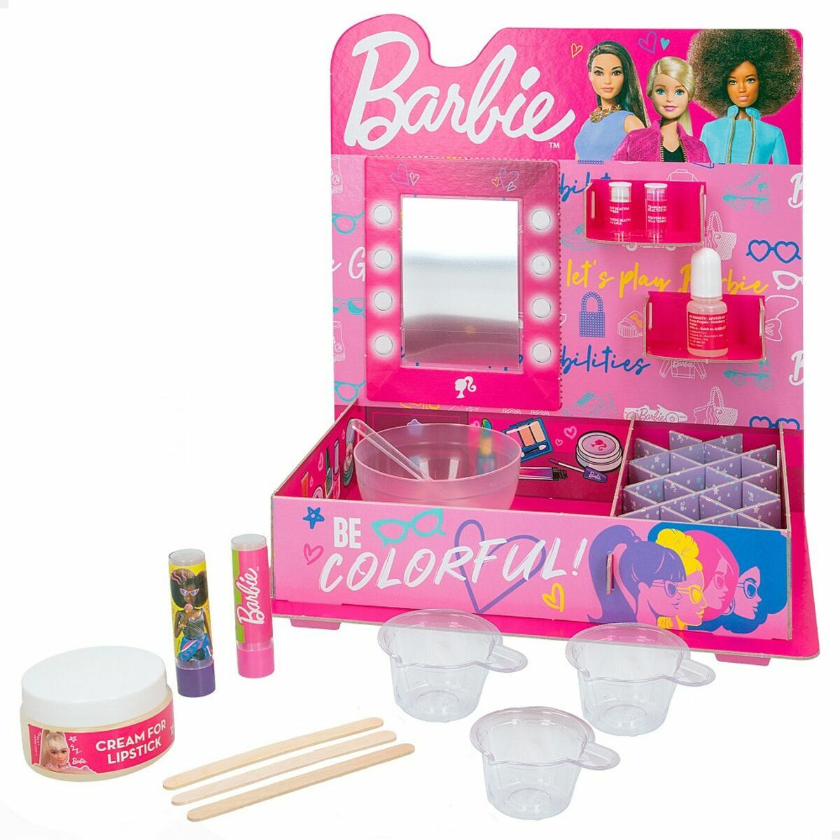 Schminkset Lisciani Giochi Barbie 15 Stücke Lippenstift Schminkset Lisciani Giochi Barbie 15 Stücke Lippenstift von Lisciani Giochi