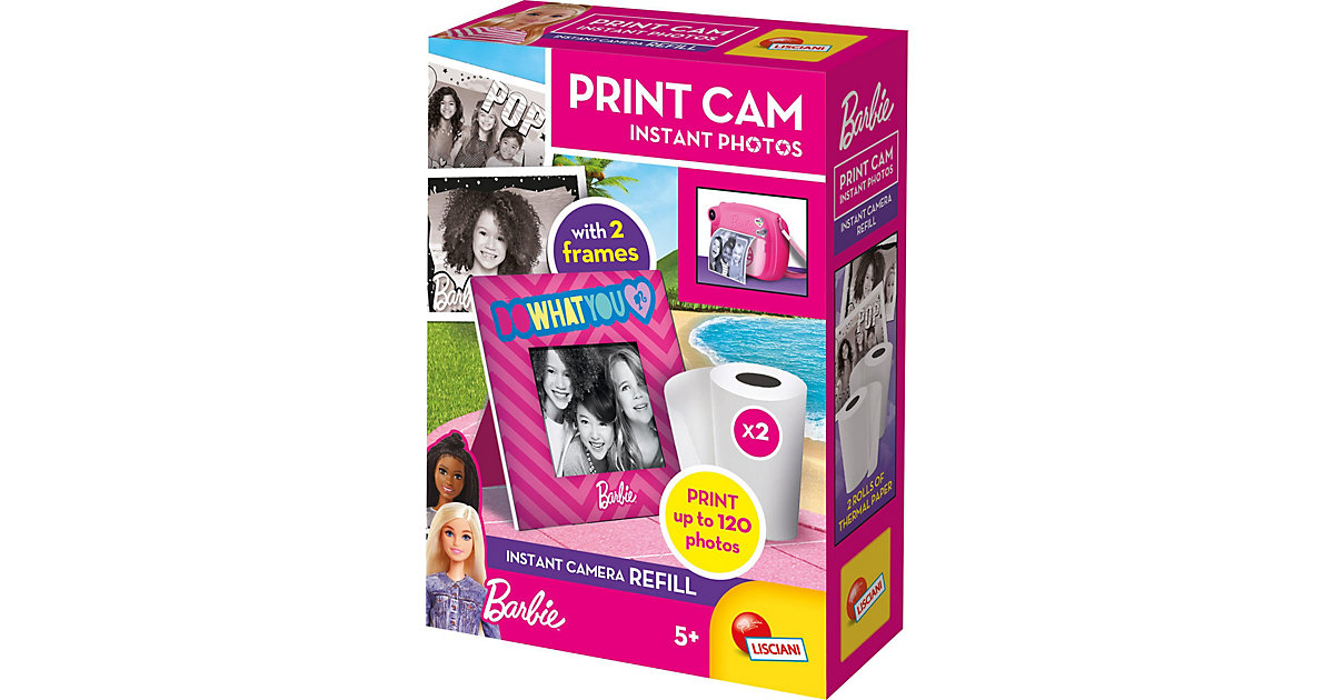 Barbie Print Cam - 2 Rollen 120 Fotos Kinder Barbie Print Cam - 2 Rollen 120 Fotos Kinder von Lisciani