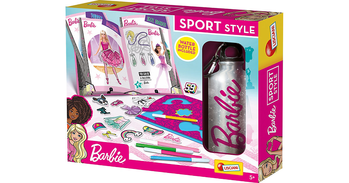 Barbie Sport Style - Papierkleider und Malset mit Zubehör Barbie Sport Style - Papierkleider und Malset mit Zubehör von Lisciani