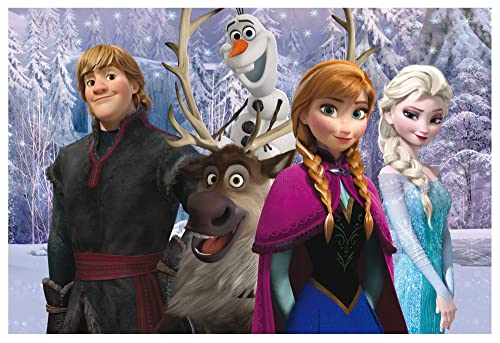 Lisciani 49301 Disney Frozen Princess Double face Puzzle 108 Teil von Lisciani