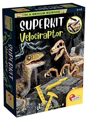 Liscianigiochi 80632 I'm a Genius Superkit Velociraptor von Liscianigiochi