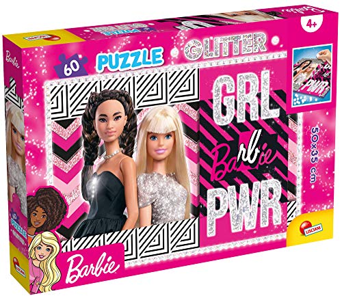 Lisciani 81172 BARBIE Glitter-Puzzle 60-Mädchenriege von Lisciani