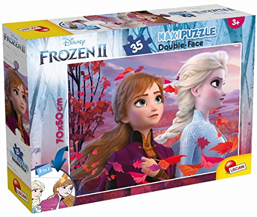Liscianigiochi 82155 Disney Frozen Supermaxi DF 2, Puzzle doppelseitig 35 Stück Die Eiskönigin Liscianigiochi 82155 Disney Frozen Supermaxi DF 2, Puzzle doppelseitig 35 Stück Die Eiskönigin von Lisciani