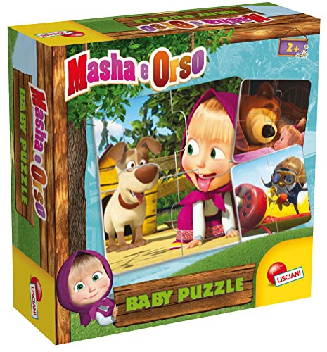 Lisciani 95278 Bear Masha Games Assortito (Logic E Puzzle) von Liscianigiochi