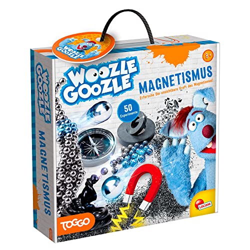 Lisciani - Woozle Goozle - Magnetismus - Experimentierkasten für Kinder - Ab 8 Jahren - Pädagogisches Wissenschaftsspiel mit 50 lustigen Magnetexperimenten und Zubehör von Liscianigiochi