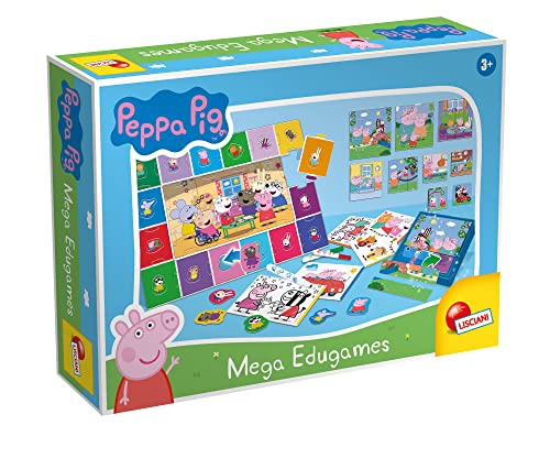 Lisciani – PEPPA PIG – Lerntisch für Babys ab 2 Jahren – Große Spielesammlung für die Kleinsten – Fördert Koordination und motorische Fähigkeiten – Mehrfarbig von LISCIANI