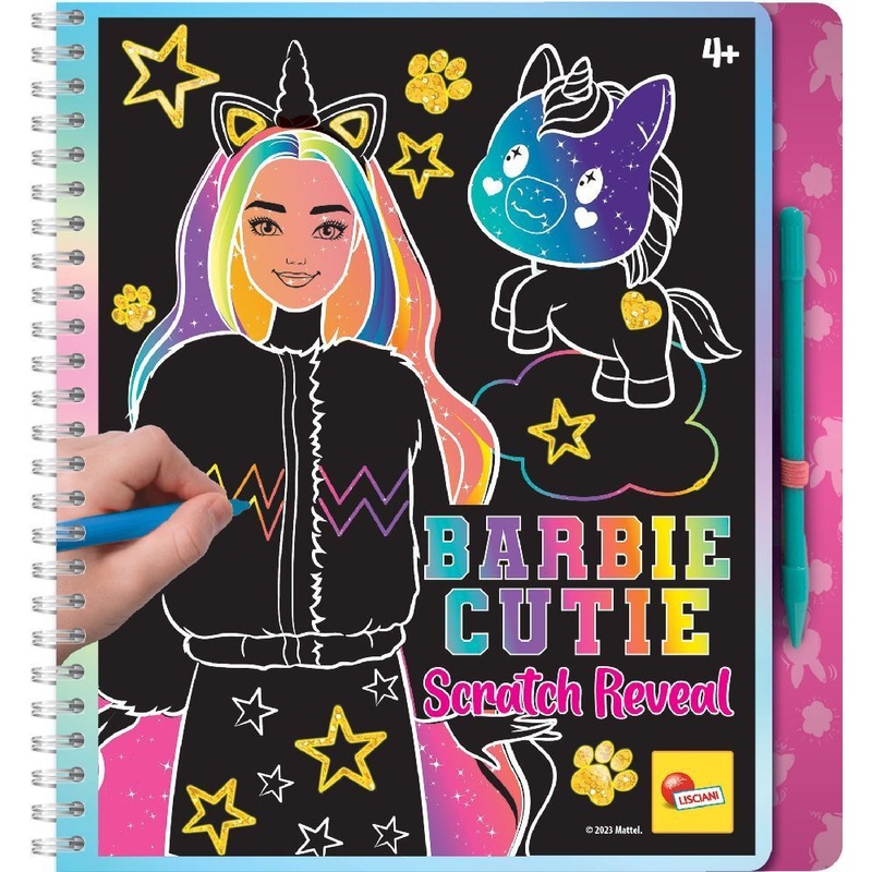 Barbie Sketch Book Cutie Scratch Reveal (In Display of 8 PCS) von LiscianiGiochi