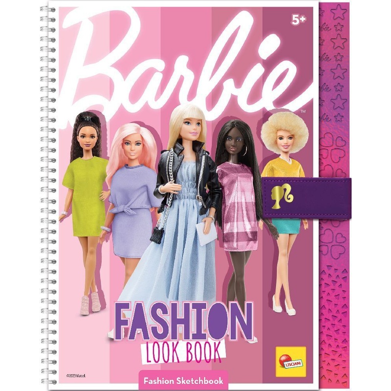 Barbie Sketch Book Fashion Look Book (In Display of 8 PCS) von LiscianiGiochi