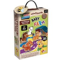 MONTESSORI Holz Baby Bauernhof MONTESSORI Holz Baby Bauernhof von LiscianiGiochi