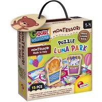 Montessori Wood Puzzle Luna Park Montessori Wood Puzzle Luna Park von LiscianiGiochi