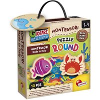 Montessori Wood Puzzle Round Montessori Wood Puzzle Round von LiscianiGiochi