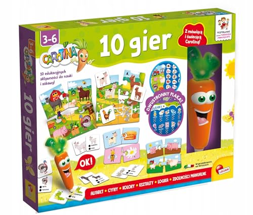 Carotina -10er Lernspiel für die jüngsten Kinder Carotina -10er Lernspiel für die jüngsten Kinder von Liscianigiochi