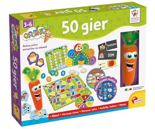 Carotina 50 Spiele Lisciani Lernset von Liscianigiochi