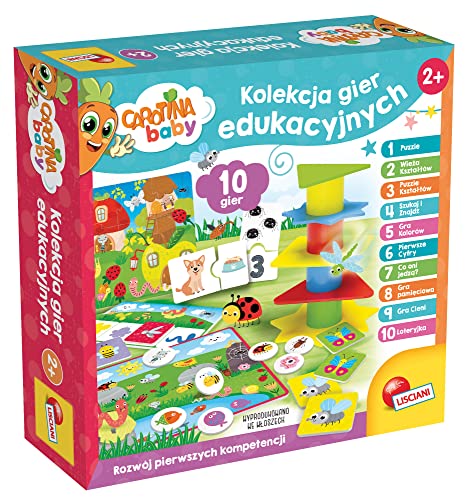 Carotina Baby Lisciani Lernspiele Sammlung, Gedächtnisspiel, Belag, Spiel und Lernen, Erste Fähigkeiten, 2+ Carotina Baby Lisciani Lernspiele Sammlung, Gedächtnisspiel, Belag, Spiel und Lernen, Erste Fähigkeiten, 2+ von Liscianigiochi