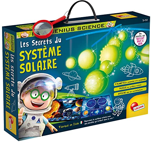 I'm A Genius Die Gegenstände des Solarsystems, gebaut in Einer realistischen Reproduktion, die in Ihrem Zimmer aufgehängt Werden kann, ab 7 Jahren von Lisciani