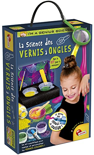 I'm A Genius LA Wissenschaft des Nagellacks, kreiert und personalisiert, Farbiger Lack, ab 7 Jahren von Lisciani