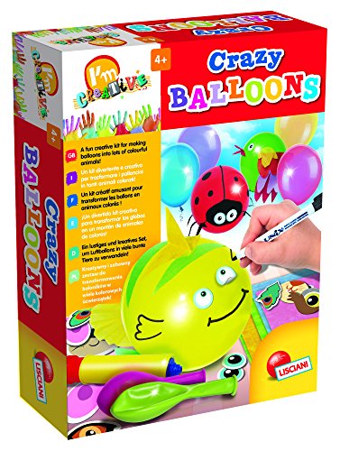 Lisciani – 47697 – Kreative Freizeit – I'm Creative – Crazy Luftballons – Tiere von Lisciani