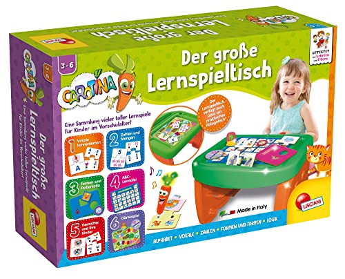 Lisciani Karotine 54305 Der große Lernspieltisch, Mehrfarbig, Large Lisciani Karotine 54305 Der große Lernspieltisch, Mehrfarbig, Large von Lisciani