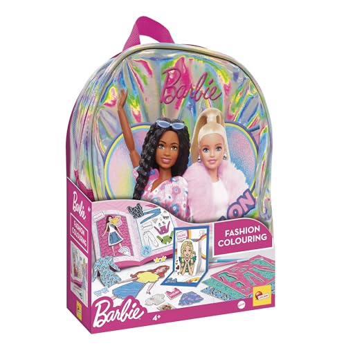 Lisciani - Barbie Mal-Rucksack - Kreativset mit Filzstiften, Stickern und Nähheft - Künstlerische Aktivitäten für Mädchen ab 4 Jahren - Feinmotorik - Ohne Bildschirm - Stylisten-Geschenk. Lisciani - Barbie Mal-Rucksack - Kreativset mit Filzstiften, Stickern und Nähheft - Künstlerische Aktivitäten für Mädchen ab 4 Jahren - Feinmotorik - Ohne Bildschirm - Stylisten-Geschenk. von Liscianigiochi