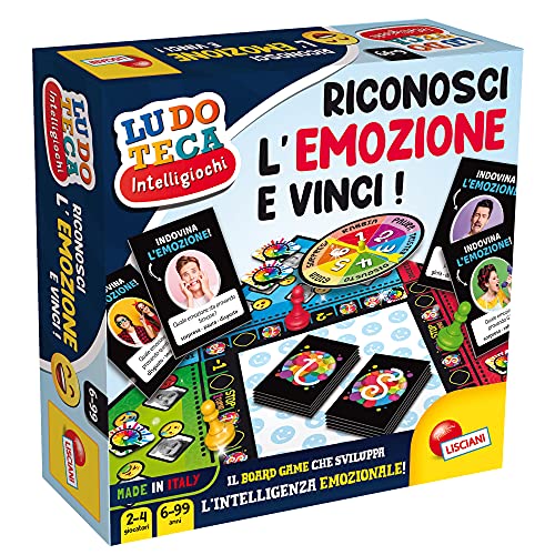 Lisciani Giochi, Ludoteca Intellispiele Das Spiel der Emotionen, Farbe, 89178 von Liscianigiochi