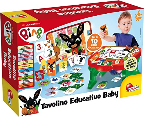 Lisciani - BING Super Desk - Super EDUGAMES - BING Lerntisch - Großformat - Bestehend aus einer einzigen Einheit - Fördert die kognitive Entwicklung und Kreativität - Spielzeug für Kinder ab 2 Jahren Lisciani - BING Super Desk - Super EDUGAMES - BING Lerntisch - Großformat - Bestehend aus einer einzigen Einheit - Fördert die kognitive Entwicklung und Kreativität - Spielzeug für Kinder ab 2 Jahren von Liscianigiochi