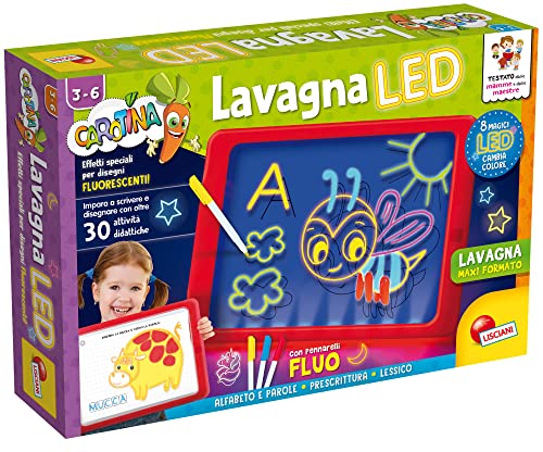 Lisciani Giochi - 77441 Kinderspiel Carotina LED Tafel 2019 von Liscianigiochi