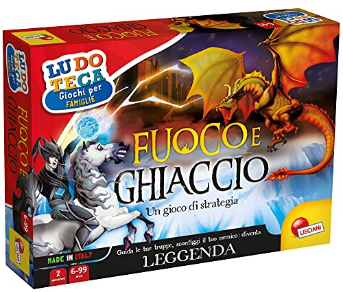 Lisciani Giochi 88898 Spielhaus Feuer und EIS, Farbe von Lisciani