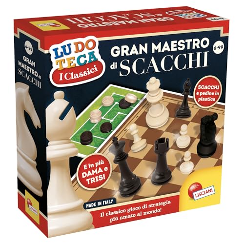 Lisciani Giochi 89222 Schachbrettspiel Großmeister 3 in 1, Farbe Lisciani Giochi 89222 Schachbrettspiel Großmeister 3 in 1, Farbe von Lisciani Giochi