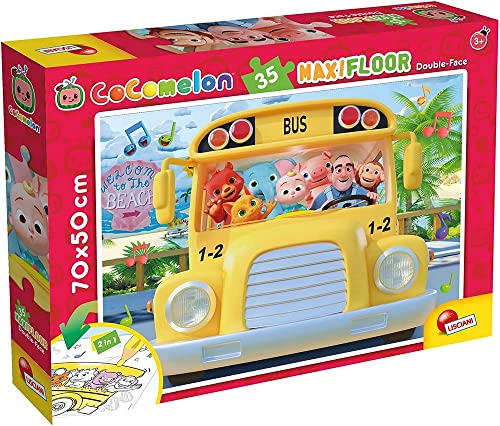Lisciani Giochi 91041 Puzzle COCOMELON SUPERMAXI ( 70x 50 cm ) 35 Teile von Liscianigiochi