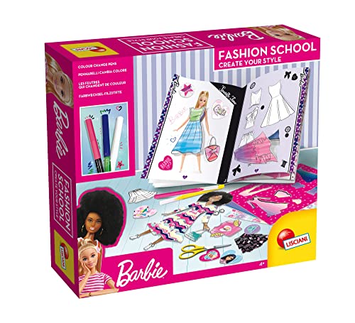 Lisciani – BARBIE – BARBIE-Modeschule – Lernspiel für Kinder ab 3 Jahren – mit magischen Markern – mit dem Kreationsbuch – fördert die Kreativität – hergestellt in Italien Lisciani – BARBIE – BARBIE-Modeschule – Lernspiel für Kinder ab 3 Jahren – mit magischen Markern – mit dem Kreationsbuch – fördert die Kreativität – hergestellt in Italien von Liscianigiochi