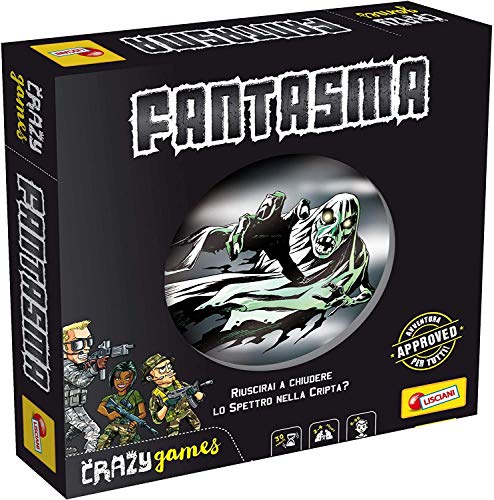 Lisciani Giochi Crazy Games Fantasma Gesellschaftsspiel, Mehrfarbig, 86351 von Liscianigiochi