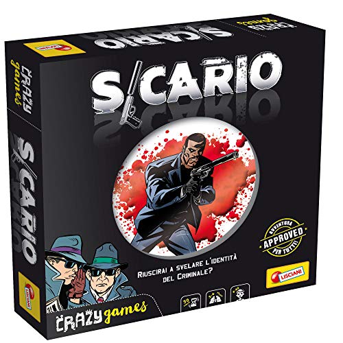 Liscianigiochi 86368 Crazy Games Sicario Gesellschaft Spiel, Mehrfarbig von Liscianigiochi