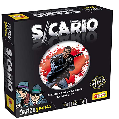 Lisciani Giochi- Crazy Games Sicario Gesellschaftsspiel, Mehrfarbig, 86368 von Lisciani Giochi