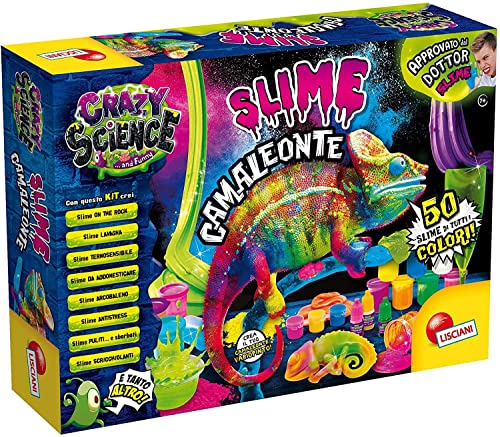 Lisciani Giochi - Crazy Science Dr. Slime Chamäleon, 89246 von Liscianigiochi