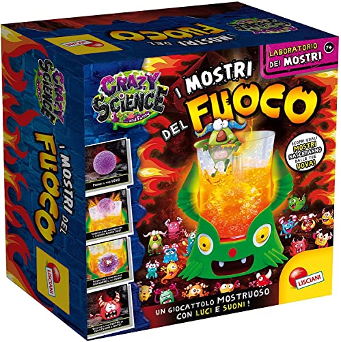 Lisciani Giochi - Crazy Science Labor der Feuermonster, Farbe: 89420 von Liscianigiochi