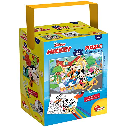 Liscianigiochi 86177 Disney a Tub Mini 60-Mickey Puzzle für Kinder, Mehrfarbig von Liscianigiochi