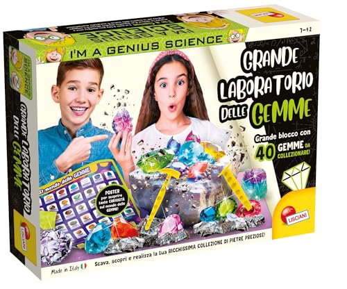 Lisciani Giochi I'm a Genius Das große Labor der Edelsteine, 114382 von Liscianigiochi