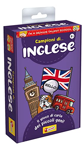 Lisciani Spiele - I'm a Genius Englisch Champions 92314, ab 5 Jahren von Liscianigiochi