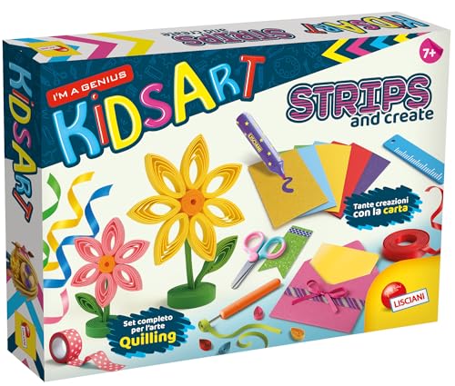 Lisciani Giochi- I'm a Genius Kids Art Strips And Create, 114153 von Liscianigiochi